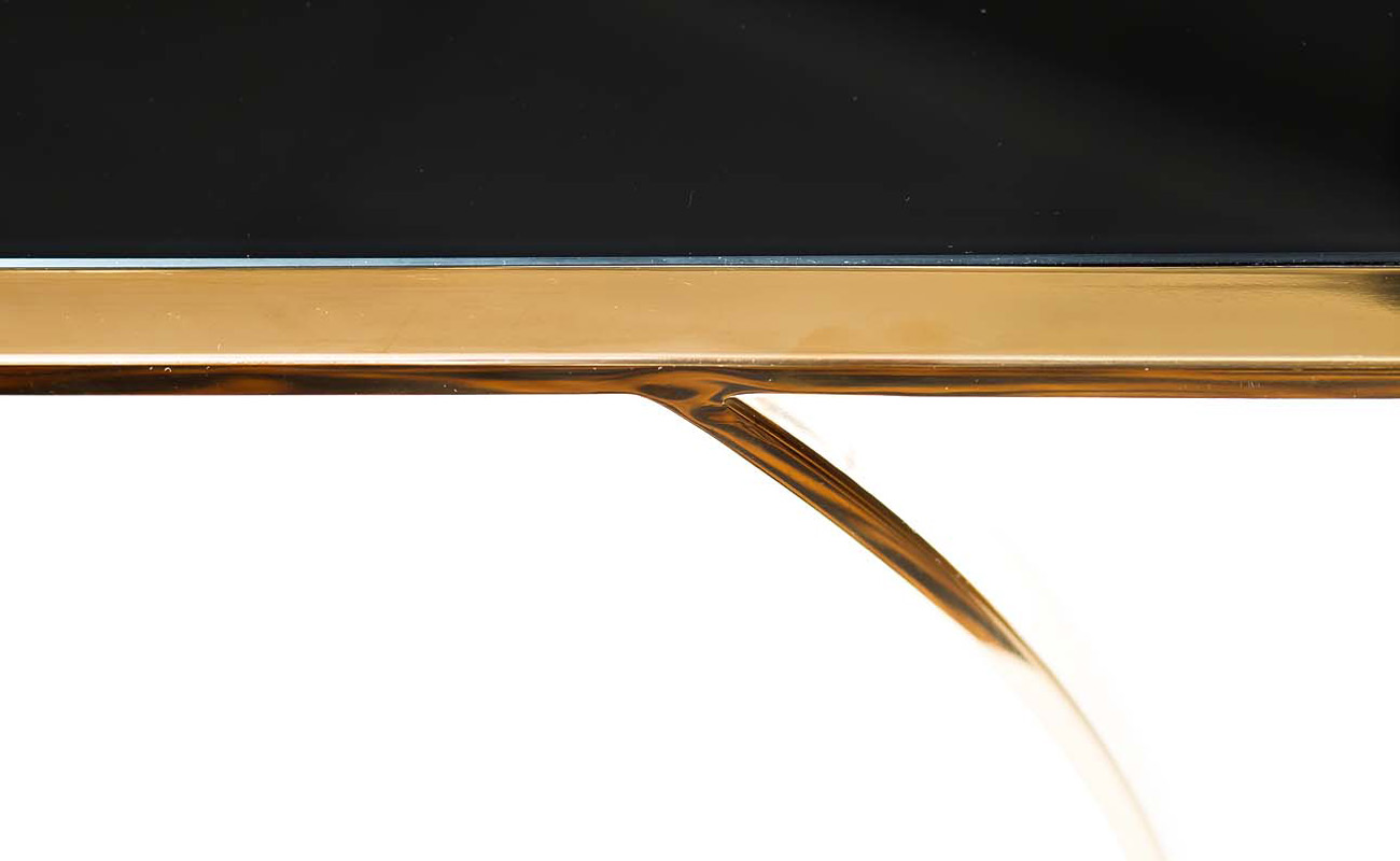 13RXNT5076L-GOLD Стол журнальный 50*45*49 черный/розовое золото_s2 5