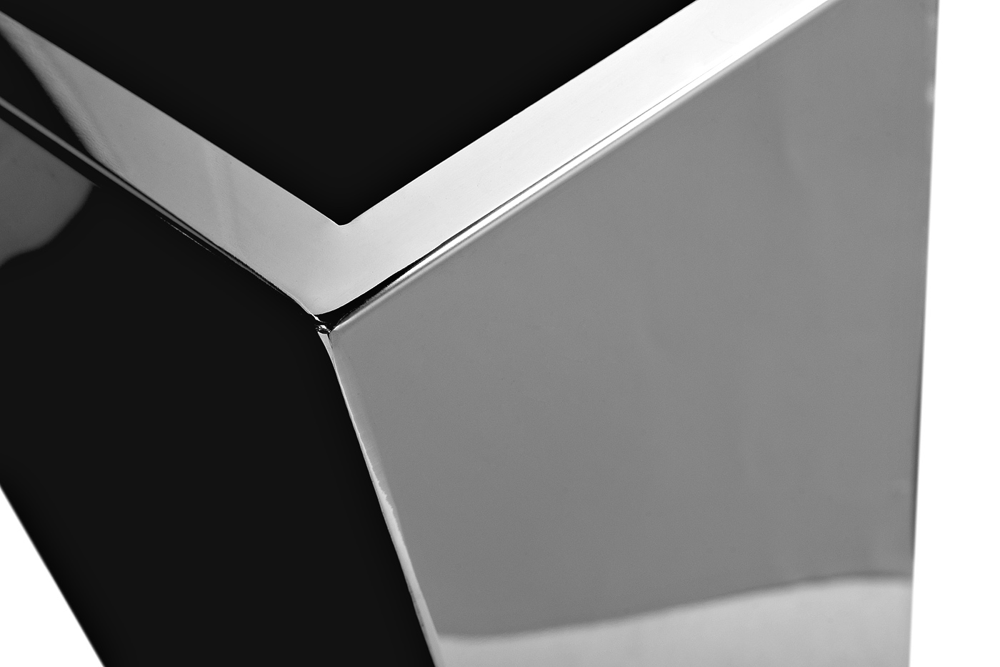 13RX-03118 Кашпо высокое напольное цвет серебро d35*57см_s2 2