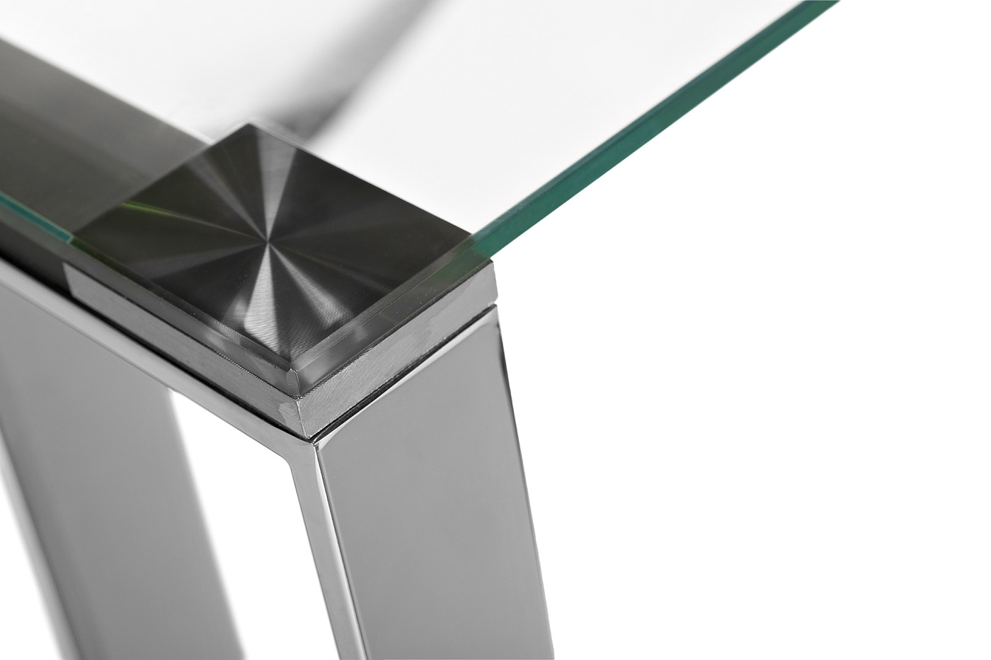 47ED-08200 Консоль прозр.стекло/хром 120*40*78см_s2 3