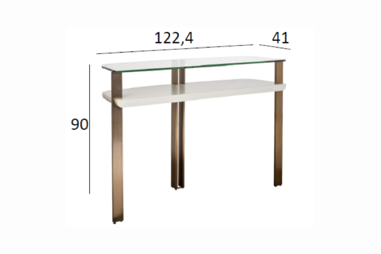 58DB-19263 Консоль Бэль Эйр (Bel Air) 122.4*41*90см_s2 6