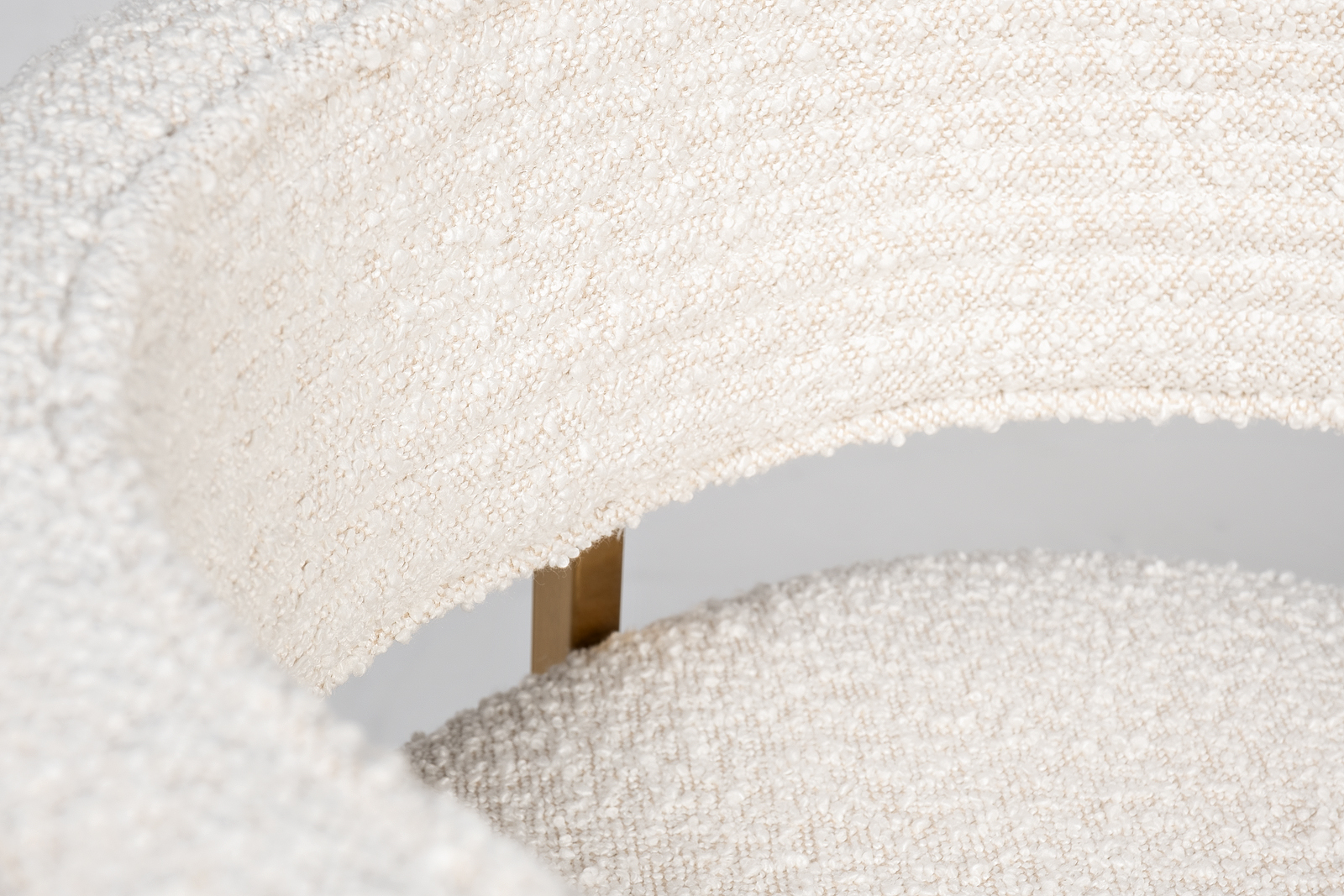 GY-08504 Стул букле бежевый/матовое золото 60*55*73см_s2 4