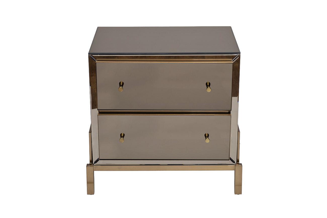 KFG170 Тумба зеркальная 2 ящика 65*45*62см_s2 1