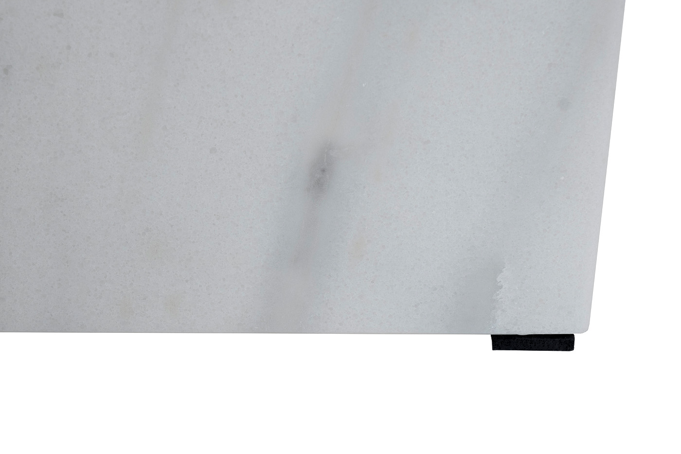 46AS-5718 Стол журнальный белый мраморный d45*55см_s2 4