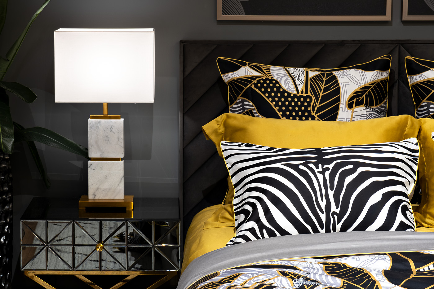 130HB-00011 Комплект наволочек Тропики 50*70 зебра/серый (2шт)_s2 1