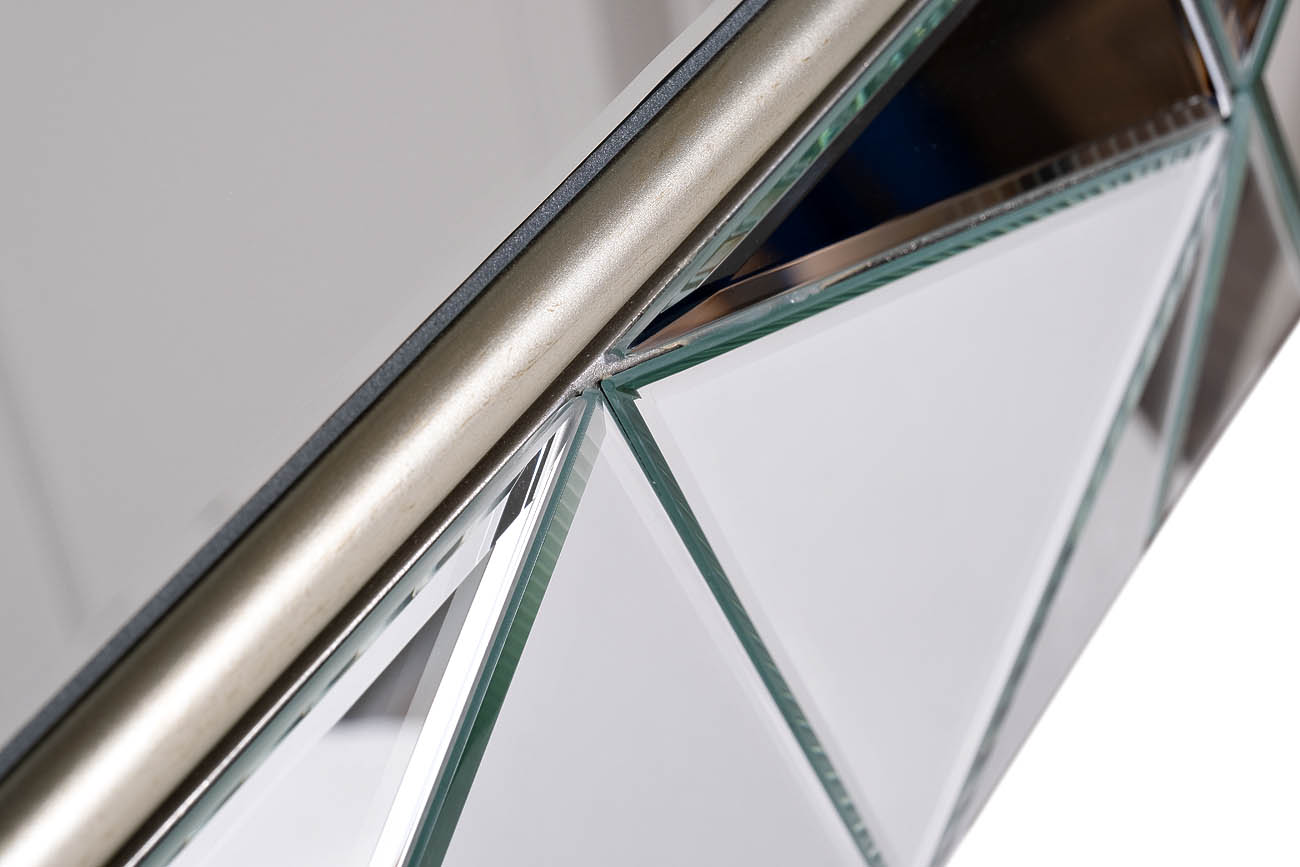 KFC665 Консоль зеркальная 2 ящика 132*45*82см_s2 4