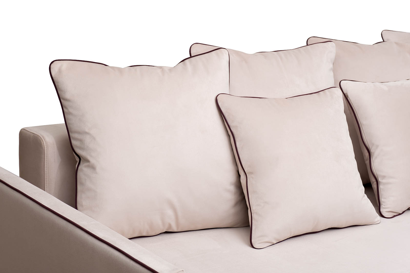 Диван Mores(K)/VD кант трехмест.раскл. велюр беж. Colton 002-BEG 226*103*94_s2 4