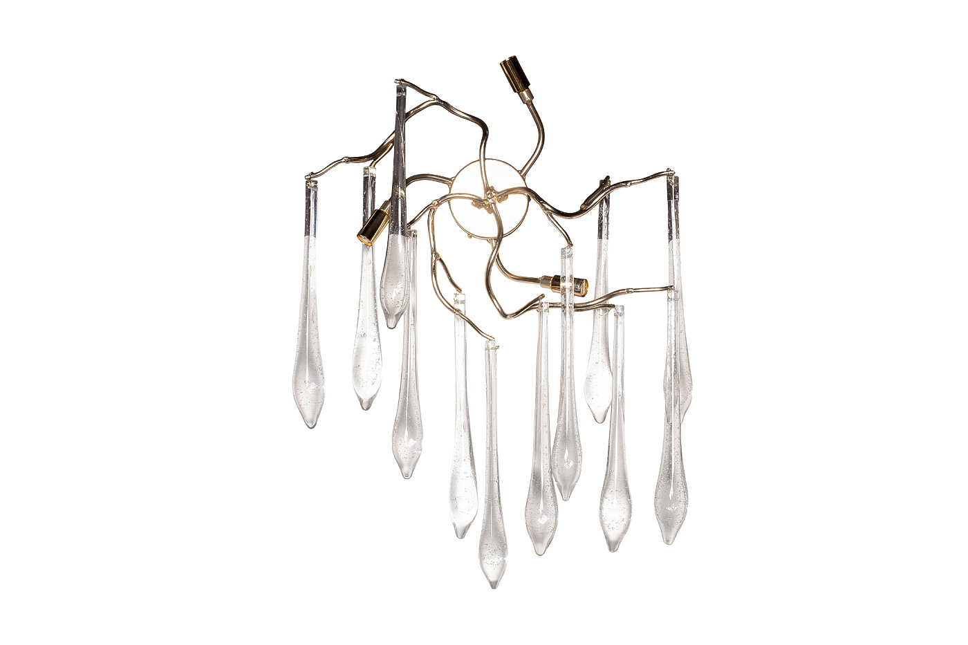 86-B8035/3 Бра «Капли» 34*55 см, металл цвет шампань_s2 1
