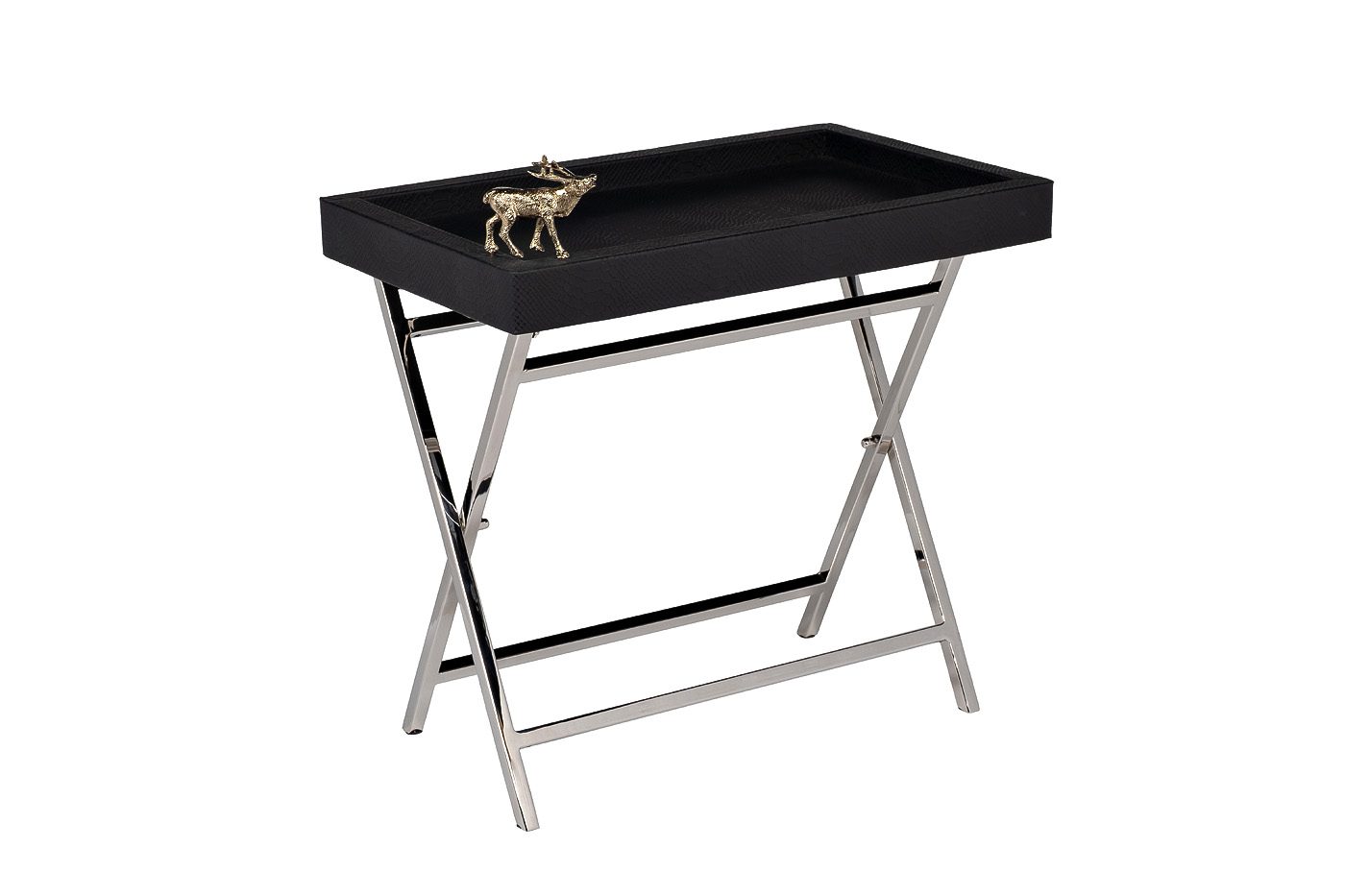 95IM-16781 Стол сервировочный нерж.сталь 46*26*46см_s2 2