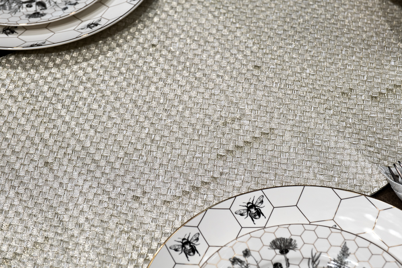 70SW-19001 Текстильная дорожка для стола Брасс бежевая 35*180см_s2 3