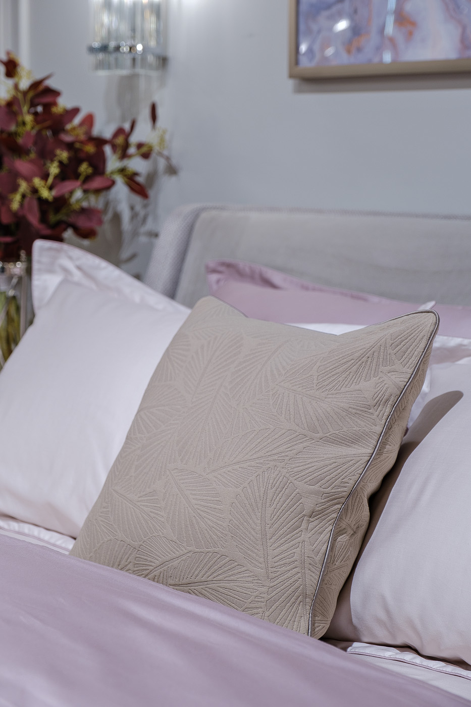 Подушка декоративная с кантом корич. 283002 50*30см_s2 3