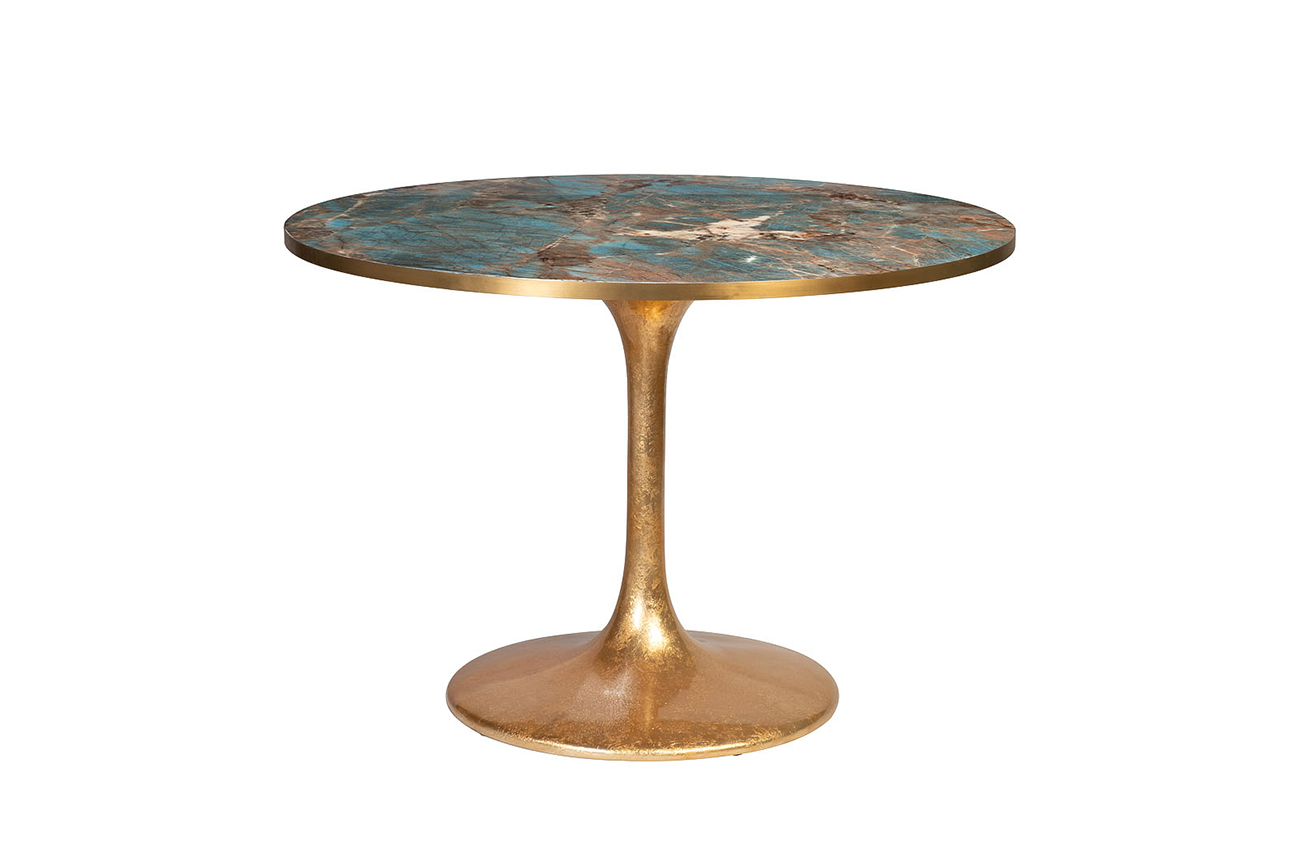 33FS-21004STOL/OB Стол обеденный Venice Blue d110*75,5см_s2 1