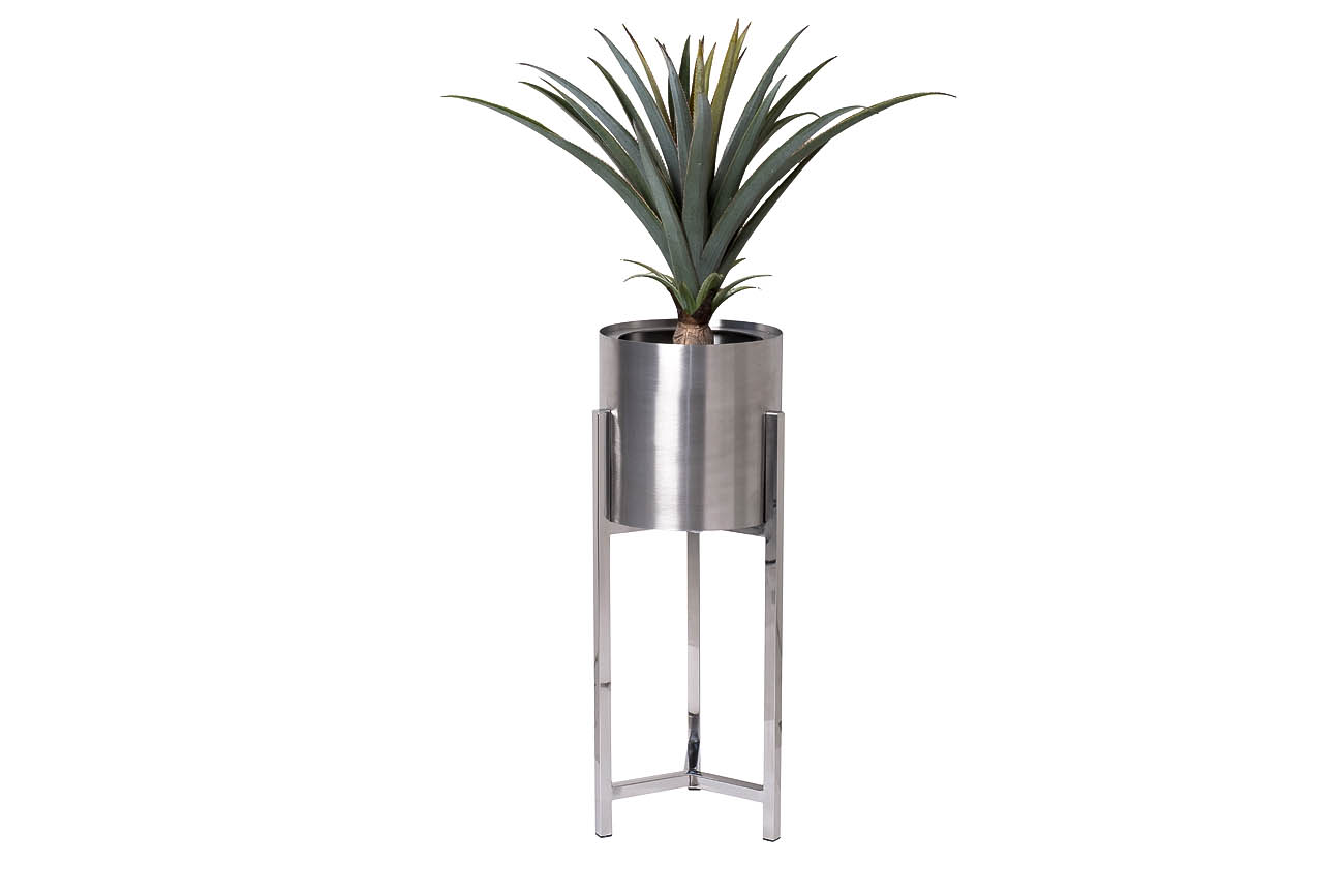 13RXFP3105L-SILVER Подставка под цветы серебро d25*70cм_s2 2