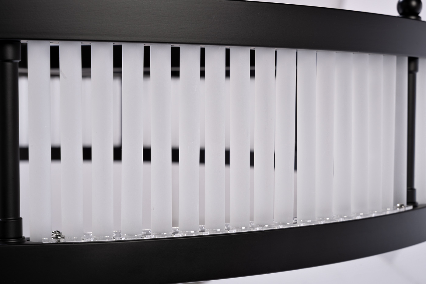 K2KM12851 Люстра Ancona круглая чёрный матовый/стекло прозр. d85см_s2 3