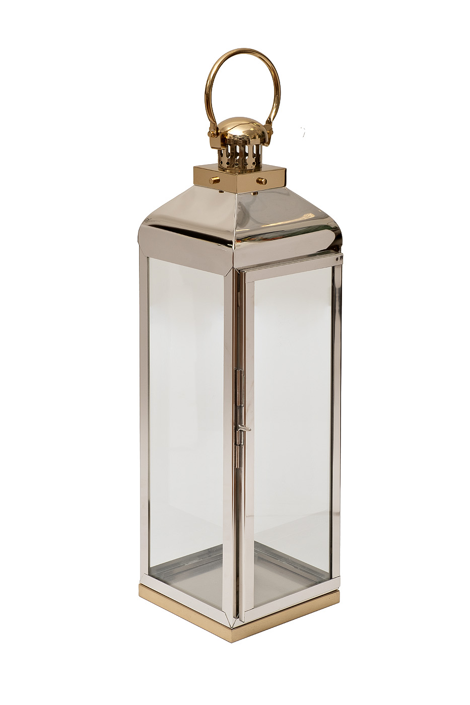 79MAL-3322-72 Подсвечник нерж.сталь/стекло h72 см_s2 1