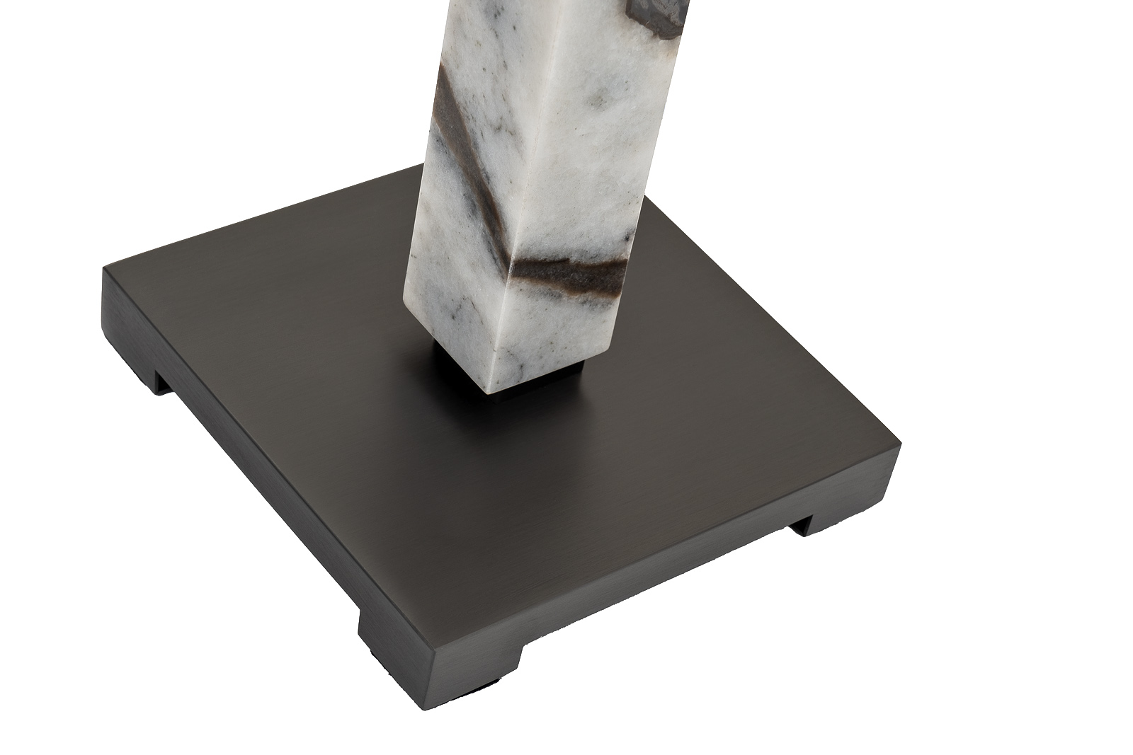 185HM-03631 Лампа настольная плафон цвет белый Н.87см_s2 3