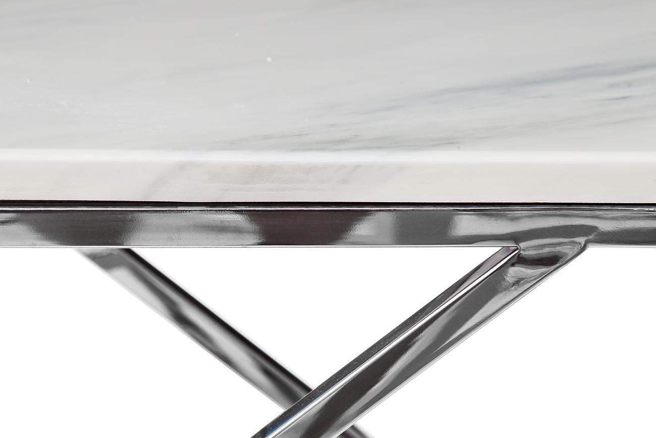 GY-ET2051214BLSM Стол журнальный иск.мрамор/темн.хром 50*50*50см_s2 4