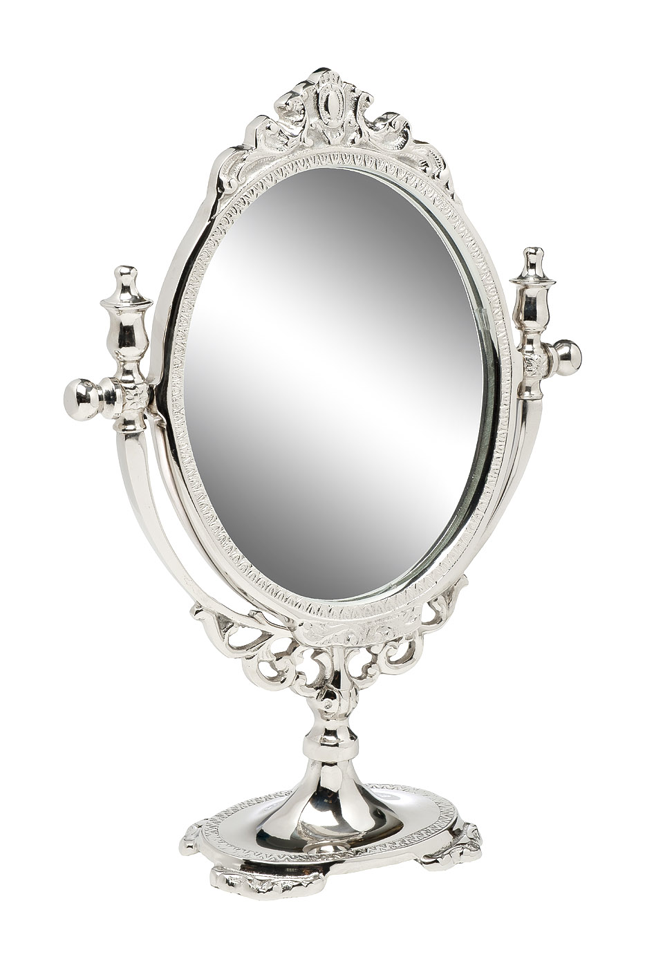 94PR-22401 Зеркало настольное цвет хром 27*10*37см_s2 1