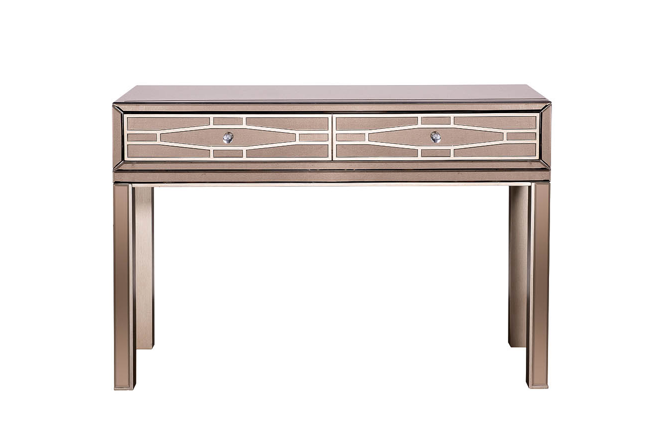 KFG038 Консоль зеркальная, 2 ящика  120*42*80см_s2 1