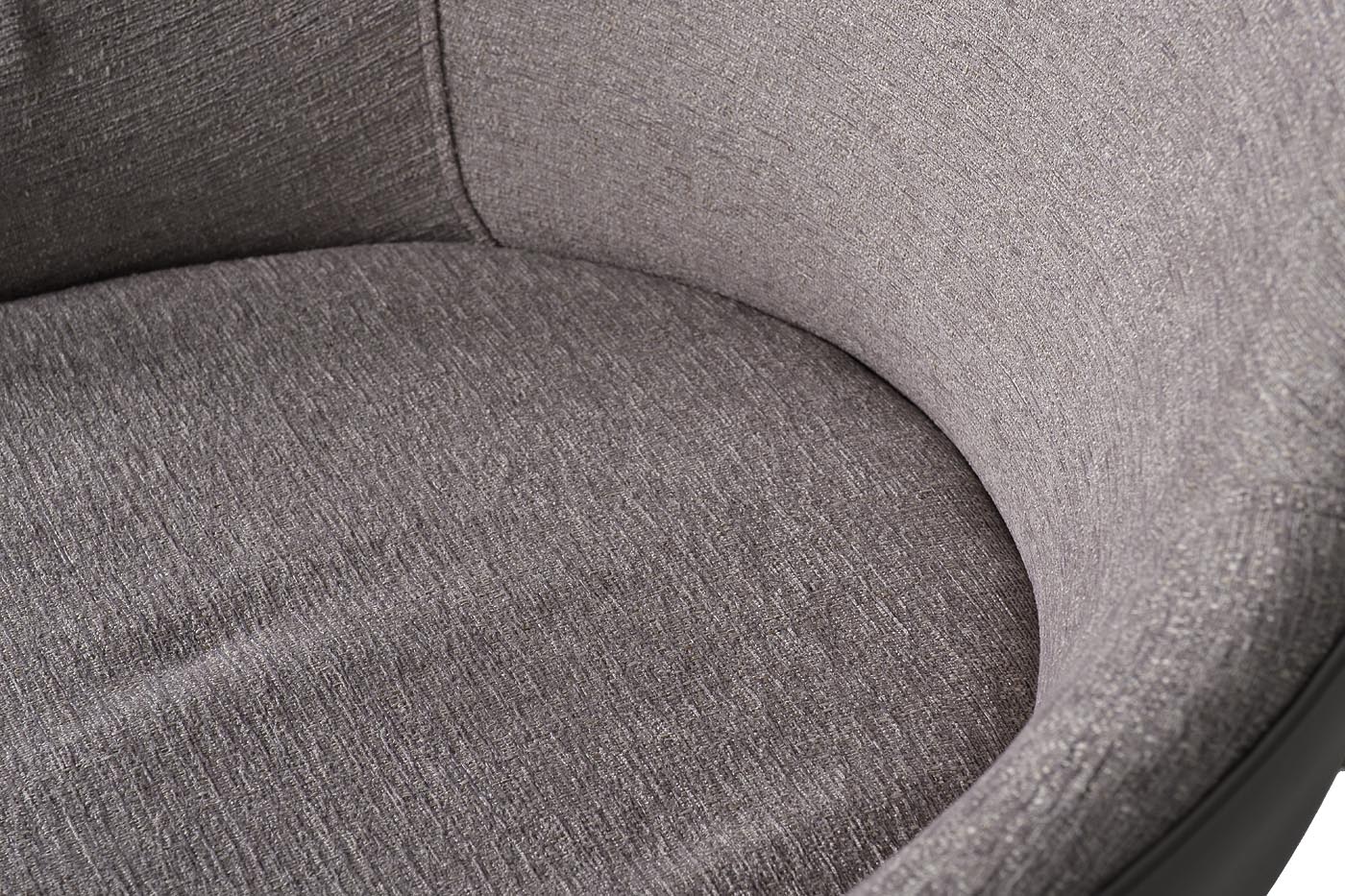 30C-DX-1913 BGE Стул серая рогожка 57*66*85 см, спинка экокожа_s2 5