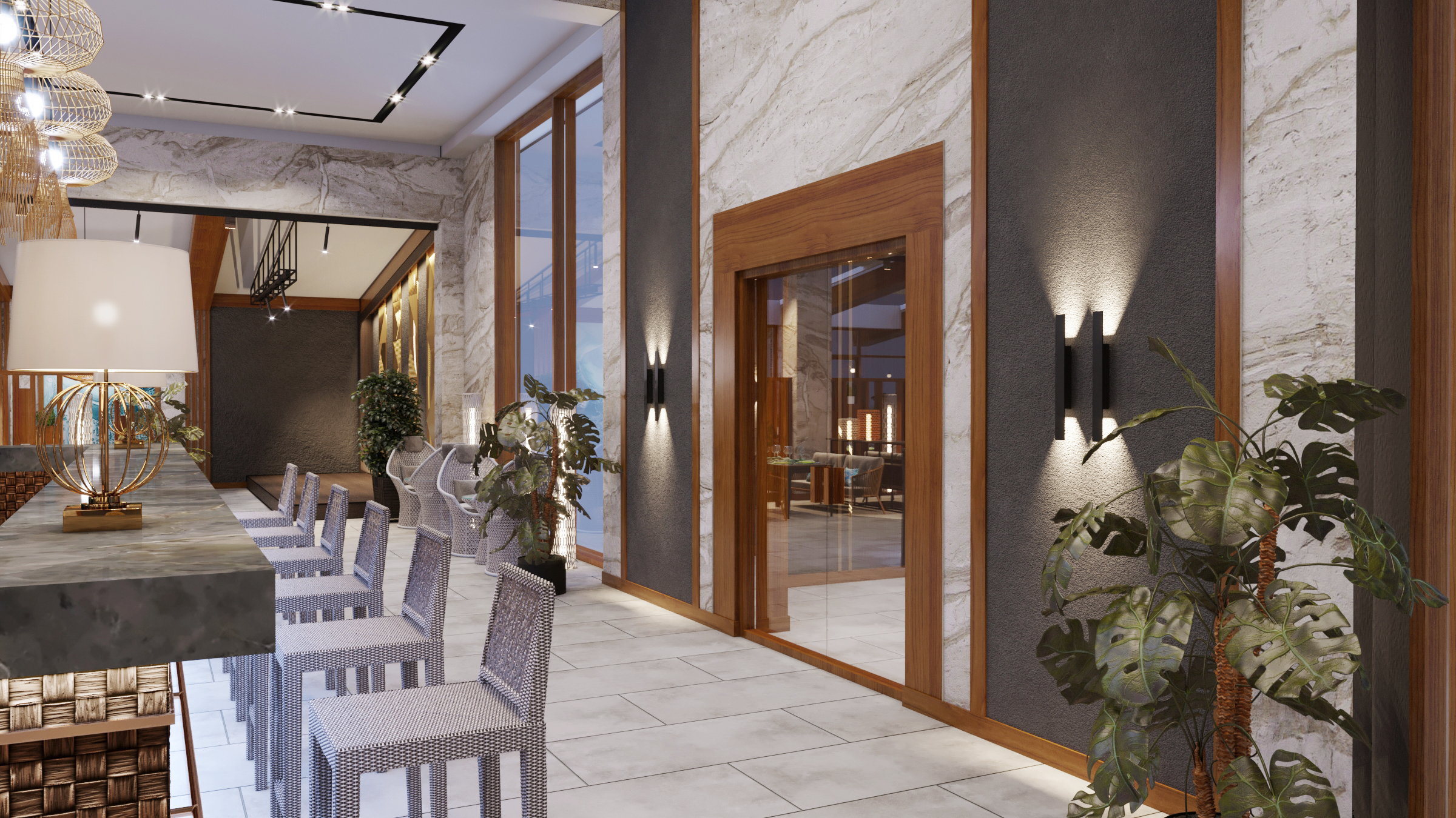 Ресторан в ЖК «Лазурный берег 2» 3