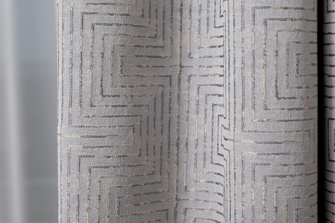 121GD-00005 Портьера Глянец (Gloss) сер 275*260_s2 3