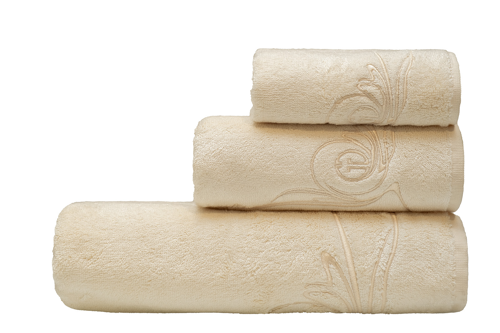 145ERT-00809 Полотенце Лирика модал экрю 70*140_s2 1