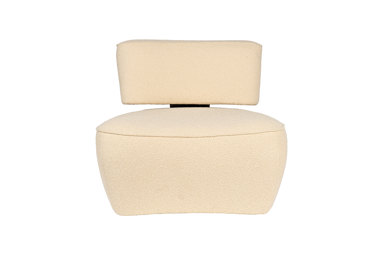 58DB-23052 Кресло ткань букле бежевое 85*79*69см_s2 1