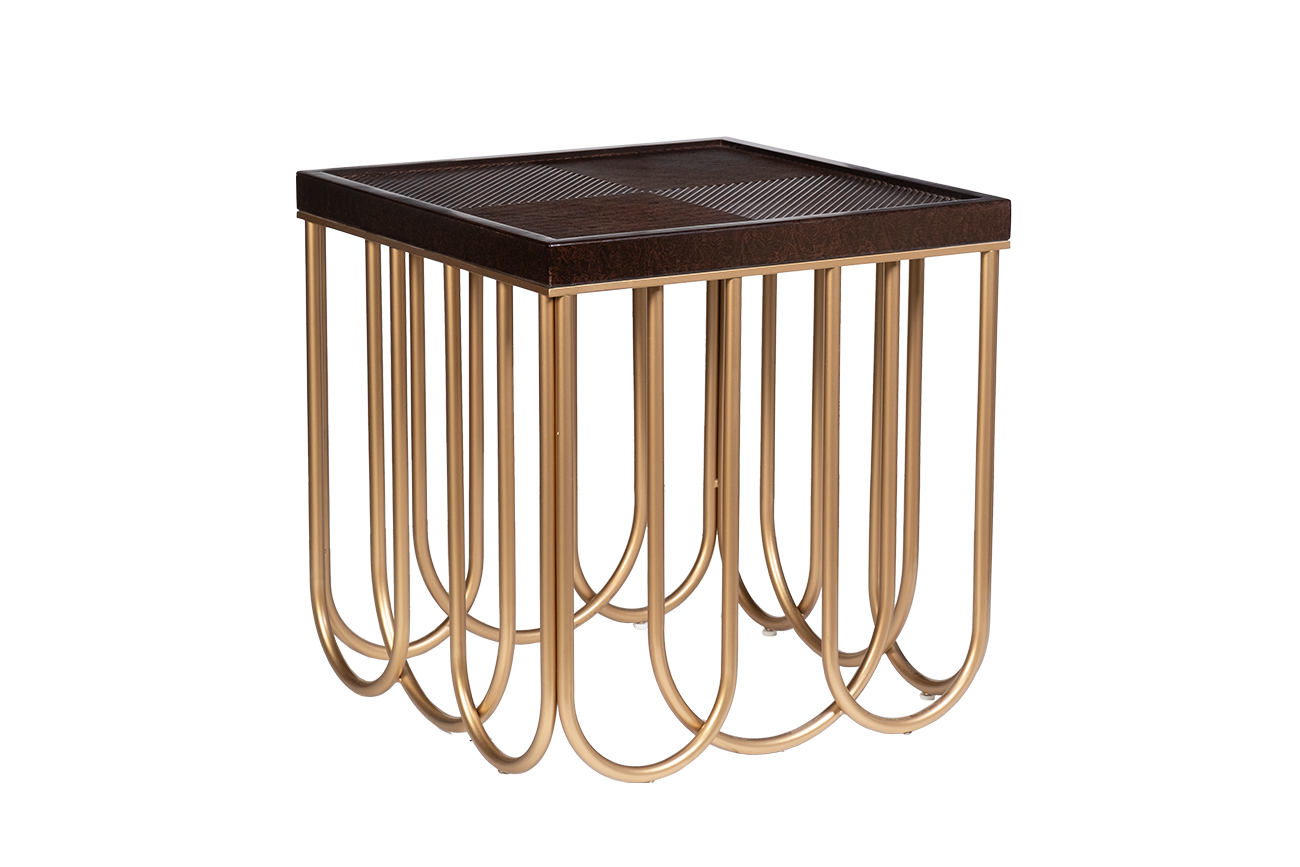 ART-2706-ET Стол журнальный вишнево-золотой 61*61*64см_s2 2