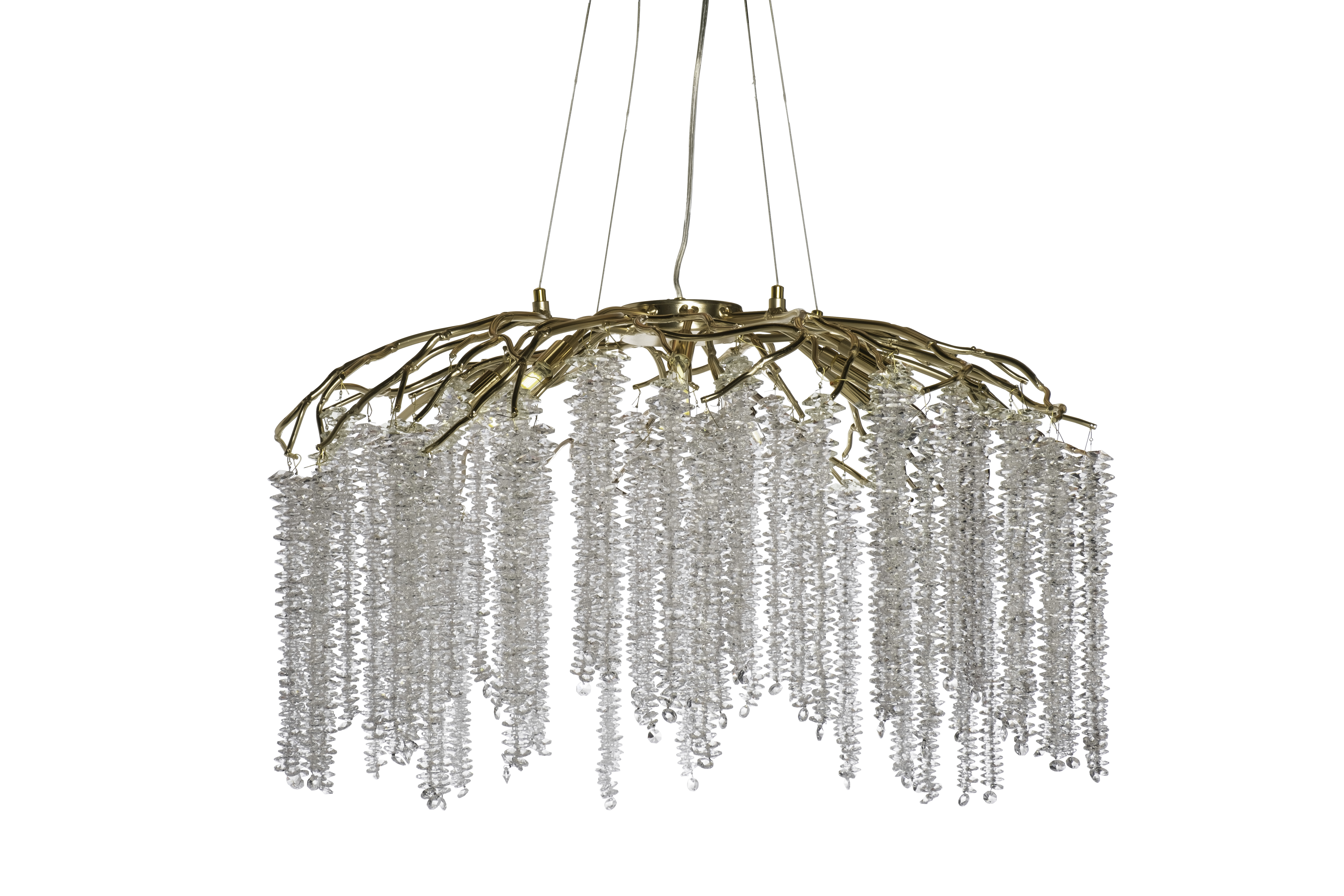 86-80668 Люстра d.80*45 см, металл цвет золото_s2 1