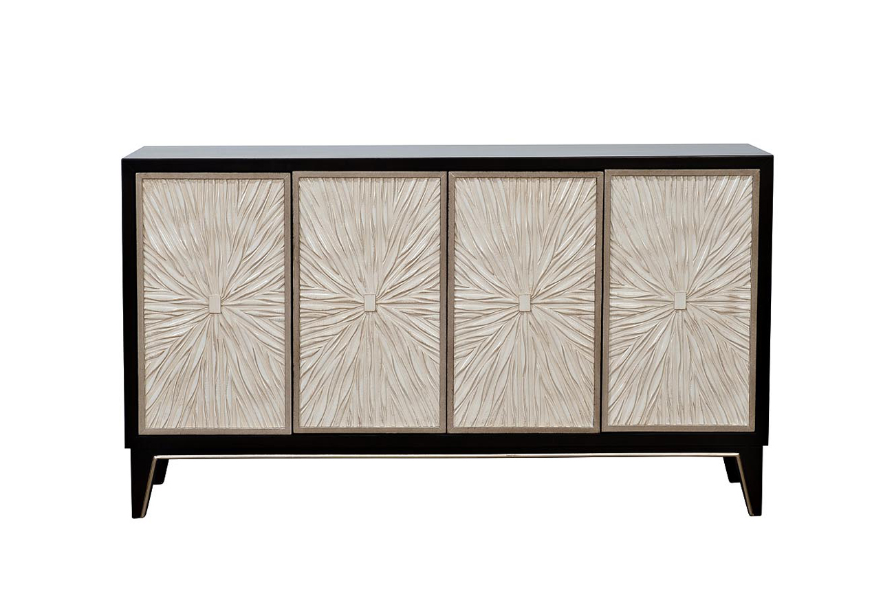 ART-2921-SA Комод с деревянными ножками 157*41*90см_s2 1