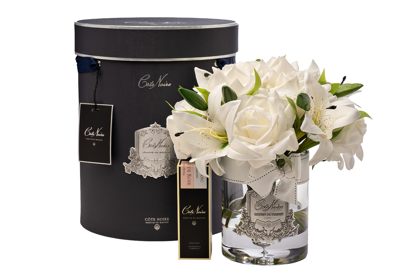 96CN-00001 Диффузор Roses&LIlies white, спрей White Gardenia+Rose Petal 2*10ml в упак._s2 1