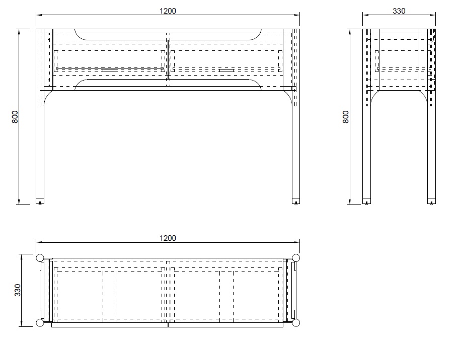 77IP-GD007-KONS Консоль Гримальди (Grimaldi) 120*33*80см_s2 7