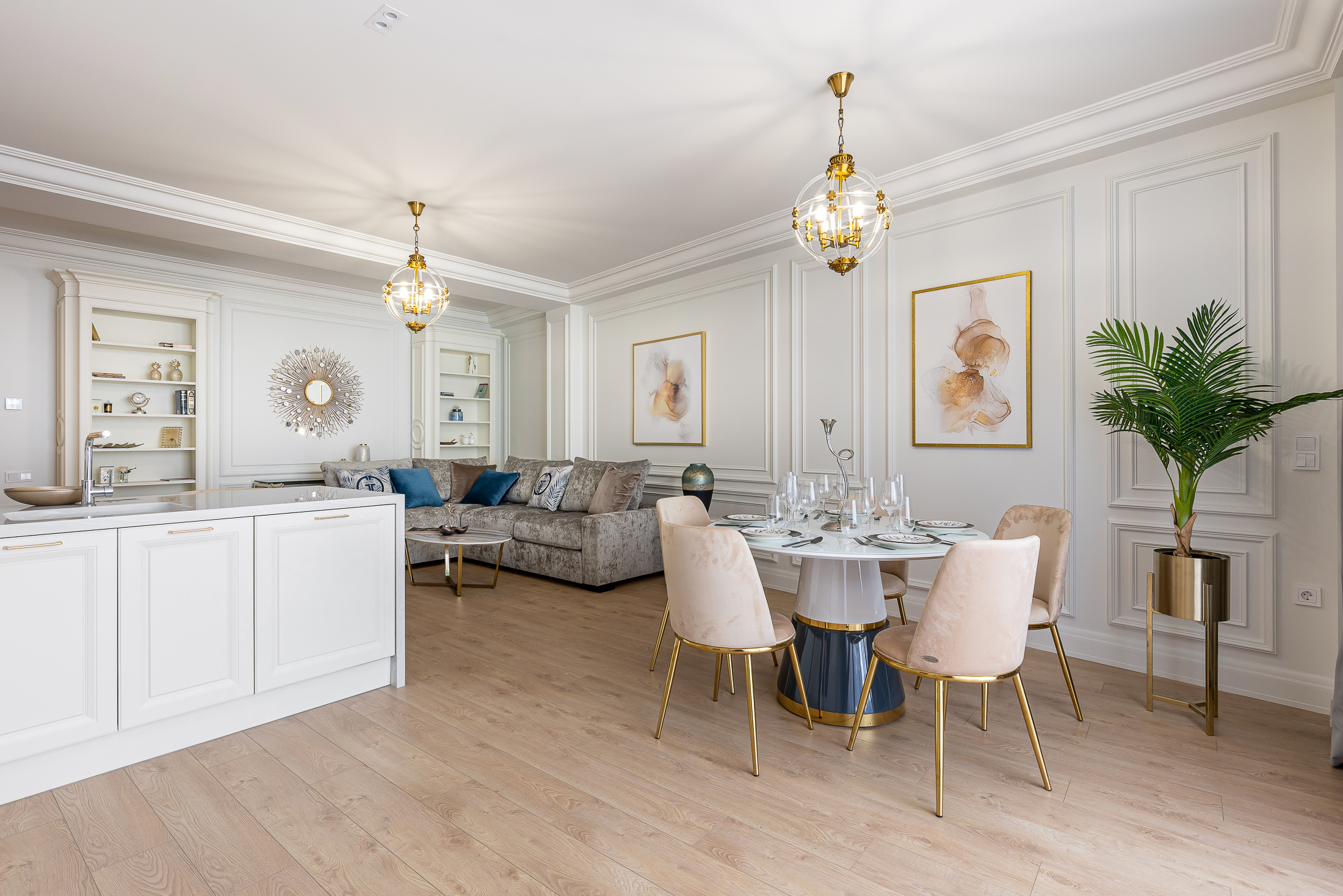 Проект квартиры в ЖК «Лазурный берег» в г. Сочи 2