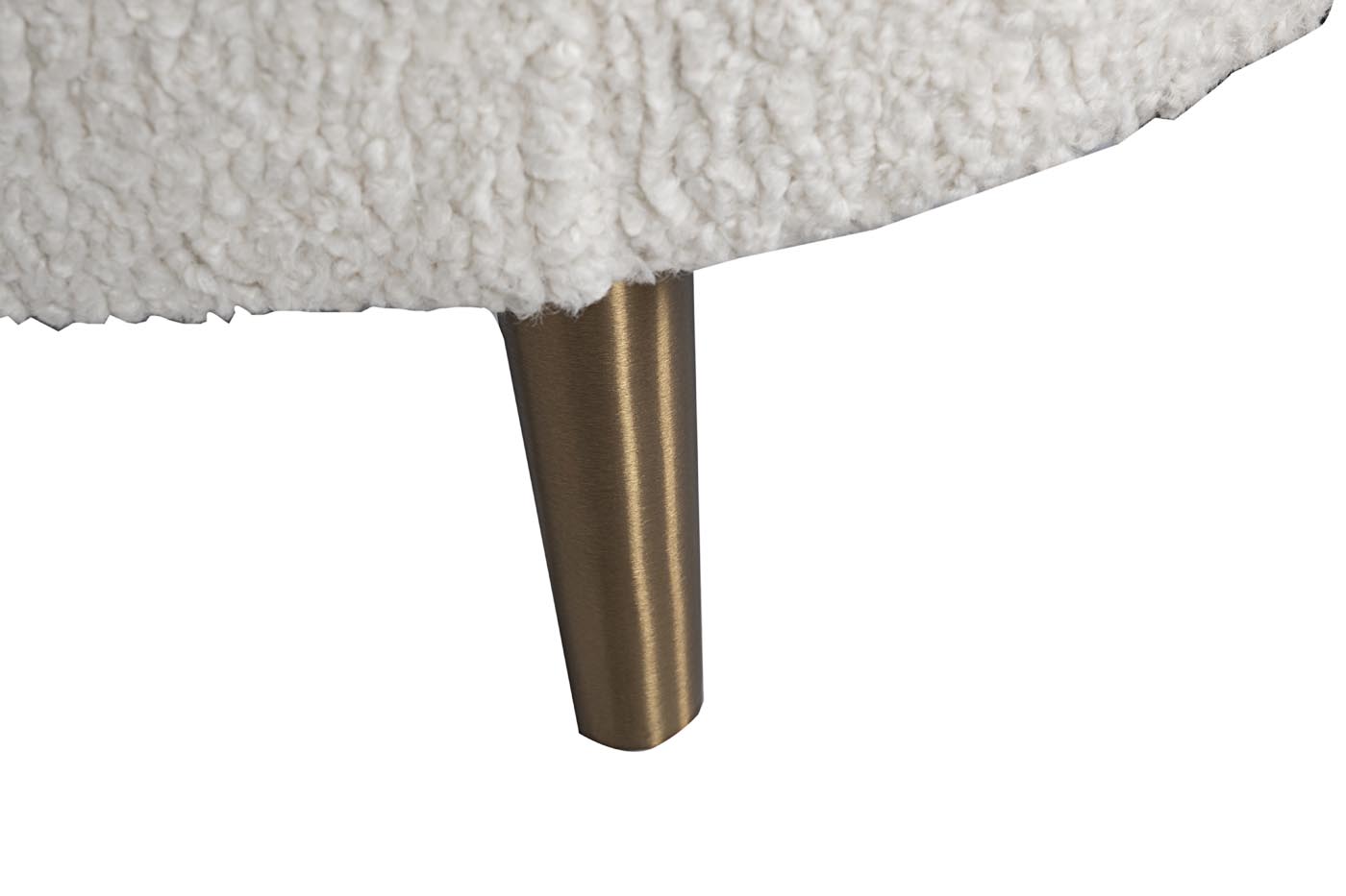 48MY-1289-L CRE Диван двухместный иск.каракуль крем.181*87*71см_s2 5