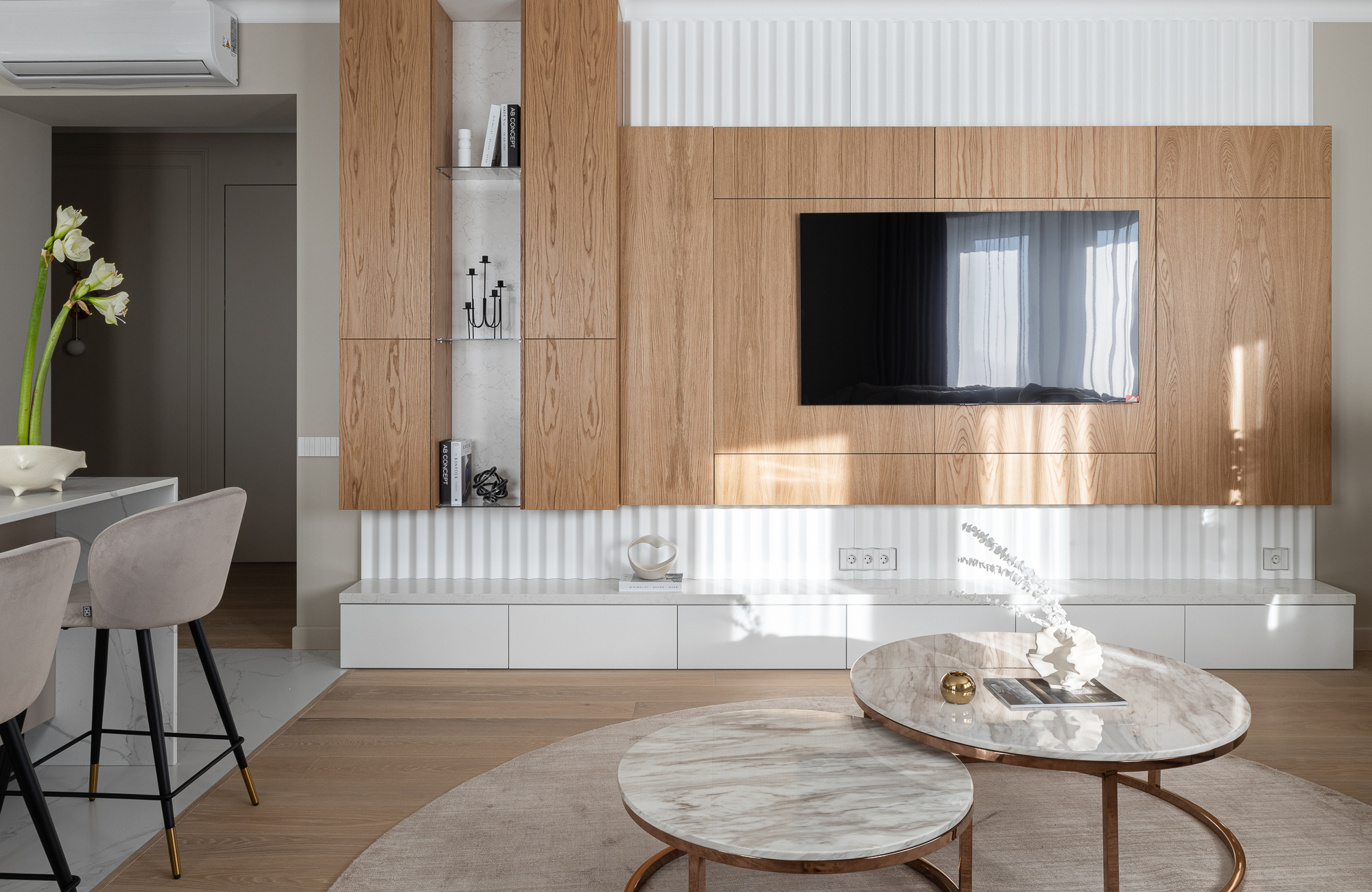 Проект современной квартиры площадью 100 кв.м 4