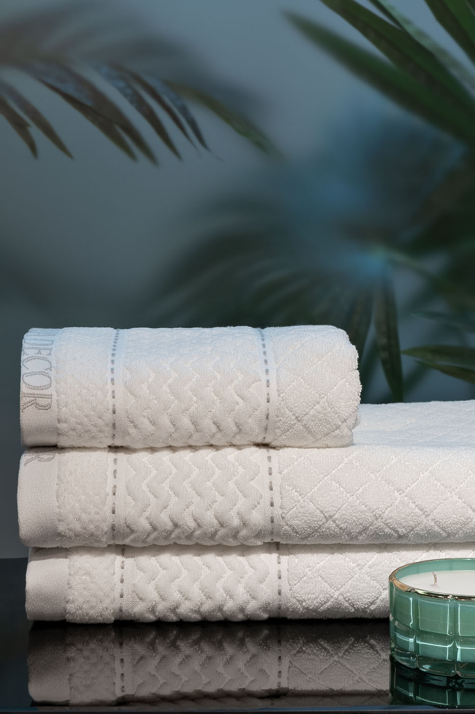 119VAL-ARG70140-POL BEL Полотенце Наполи белое 70*140_s2 4