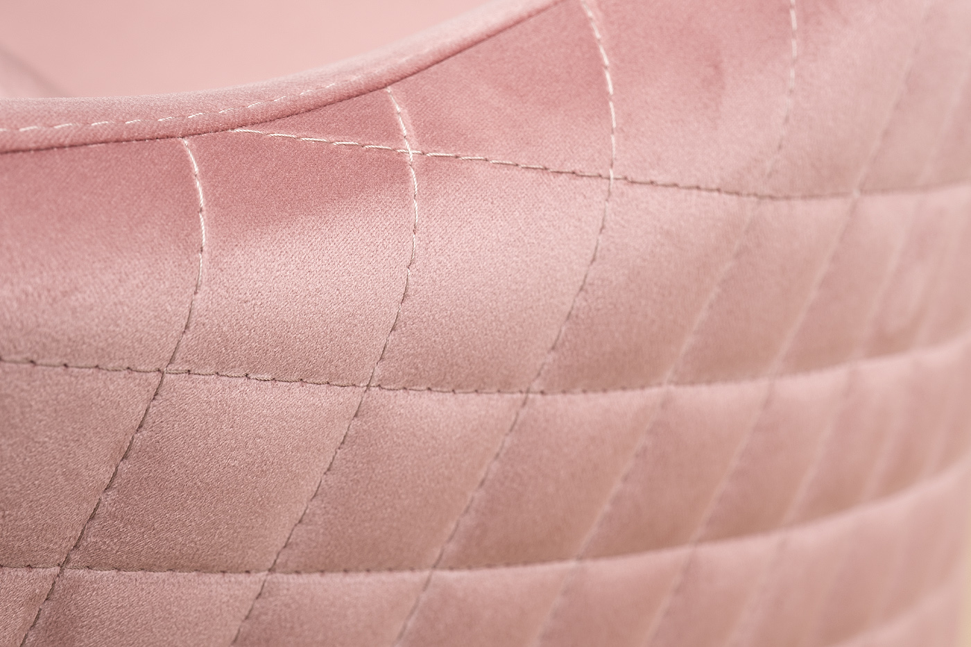 Кресло Verona/VD вращающееся, велюр розовый Colt007-ROS/хром 70*77*80см_s2 4