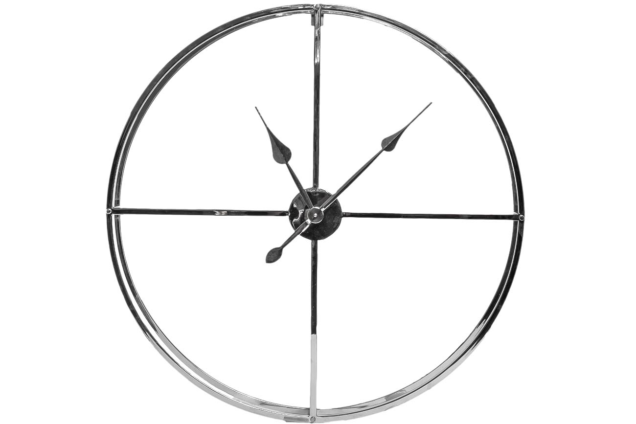 79MAL-5761-76NI Часы настенные цвет хром d76см_s2 1