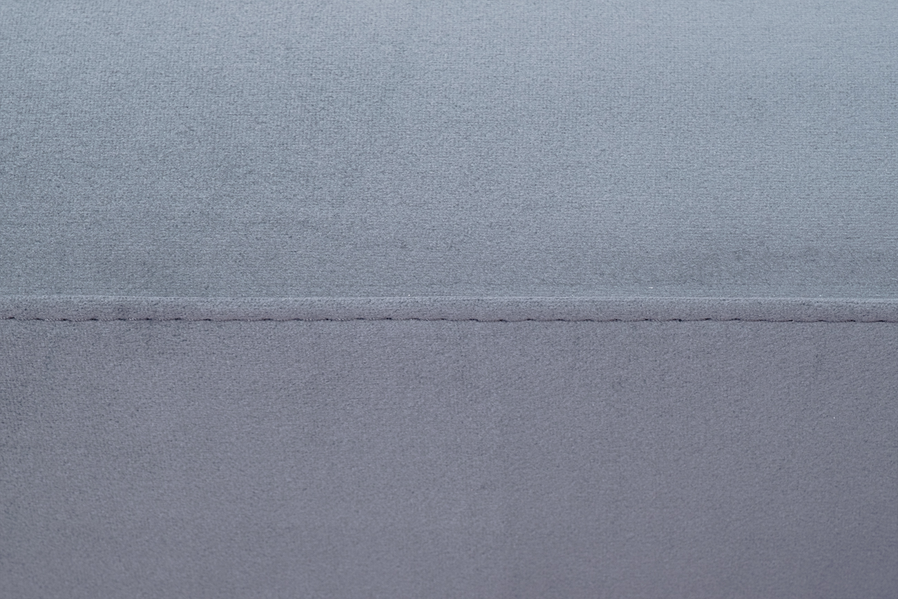 Диван Аннет(Annette) трехместный без мех,велюр сапфир Colt1006/хром 250*100*95_s2 6