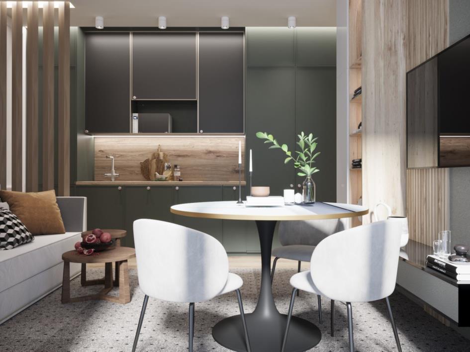 Интерьер квартиры студии фото 1