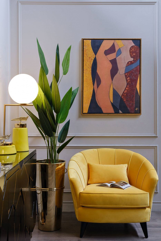 Различные оттенки желтого