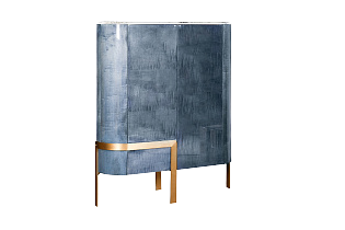 Комод высокий Chivaz с искусственным мрамором