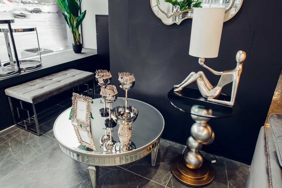 Классический стеклянный декор