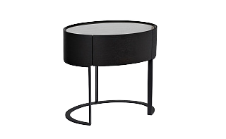 Тумбочка овальная