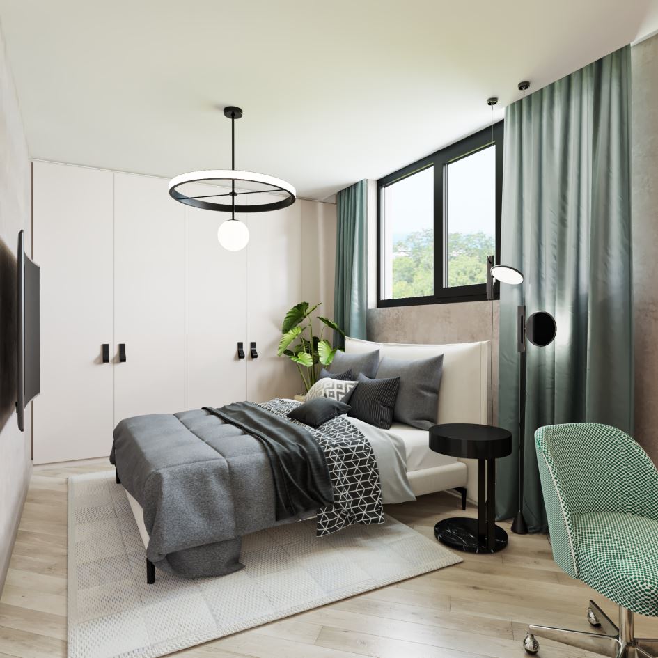 Мятный в различных помещениях фото 1