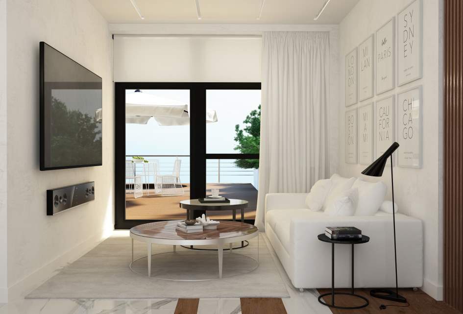 Белый цвет в интерьере фото 1