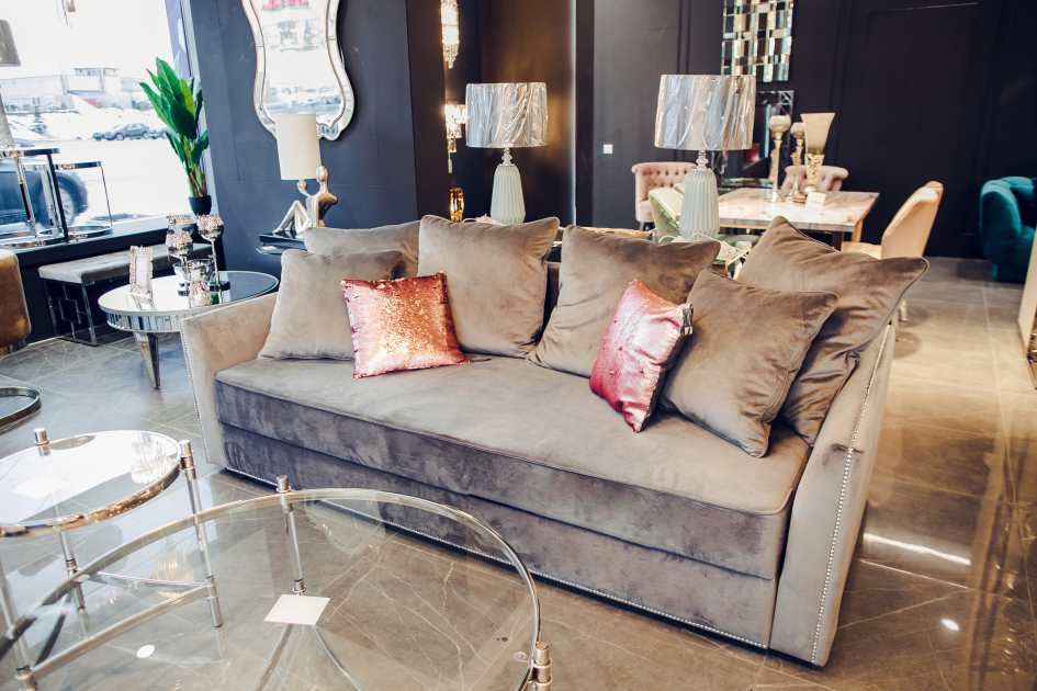 Интерьер в сером цвете фото 1