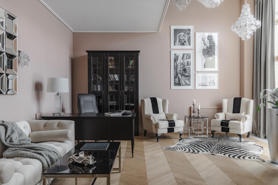 Гостиная в стиле ар-деко фото 1