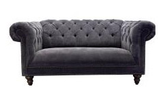 велюровый диван