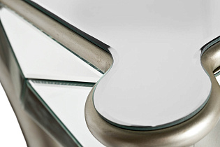 KFC665 Консоль зеркальная 2 ящика 132*45*82см_s2